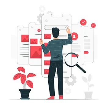 a guy is handleing digital marketing
